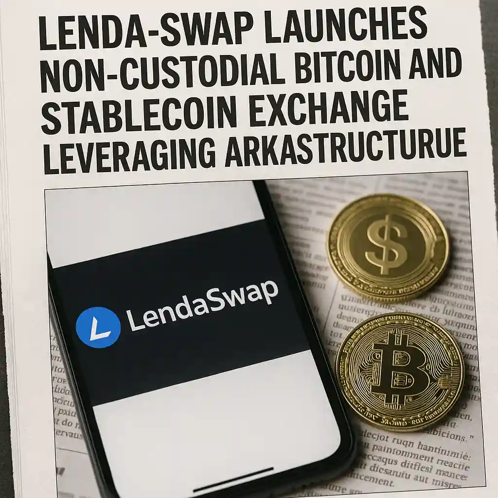 LendaSwap introduces a decentralized swap platform for Bitcoin and stablecoins, powered by Arkade.