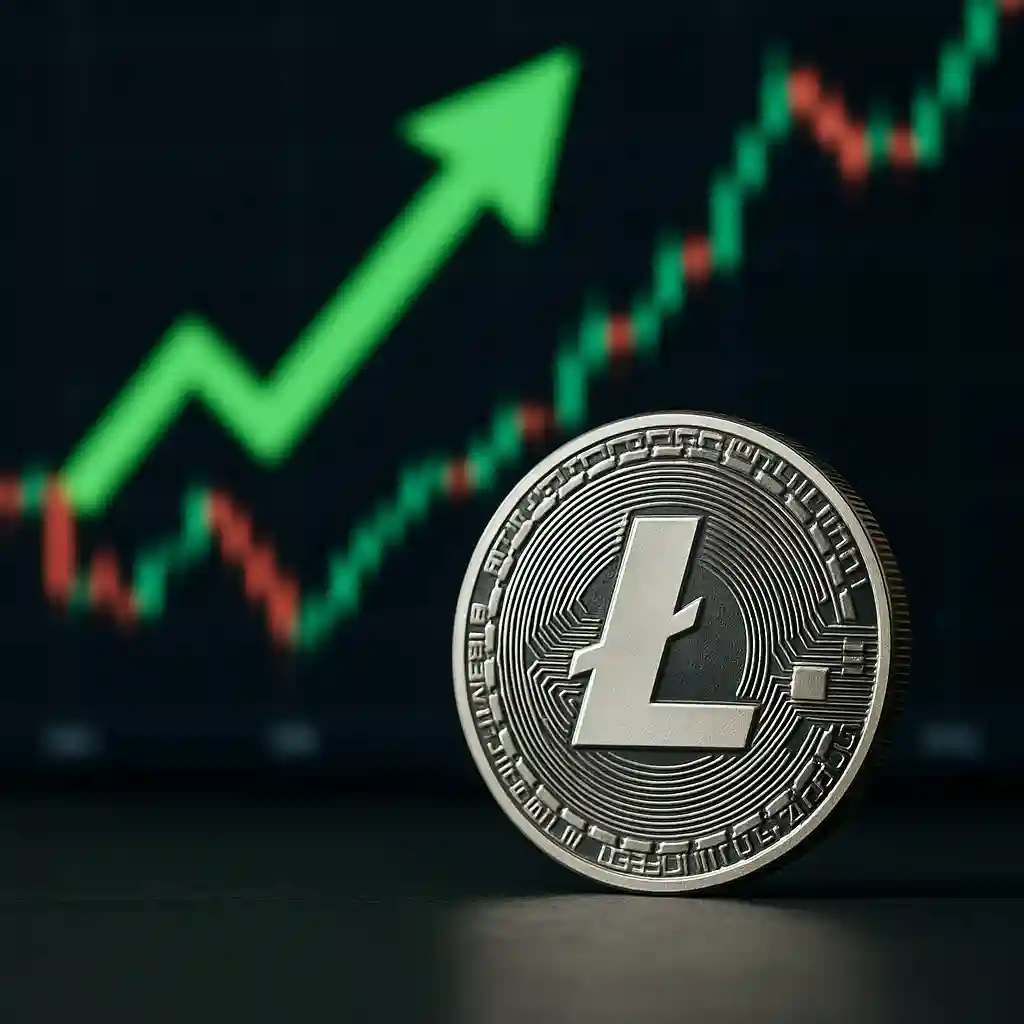 Litecoin posts double-digit gains, outpacing the broader crypto market and signaling increased investor optimism.