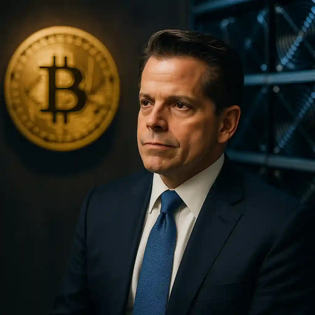 SkyBridge Capital’s Anthony Scaramucci announces major investment in Bitcoin mining firm reportedly connected to Donald Trump.