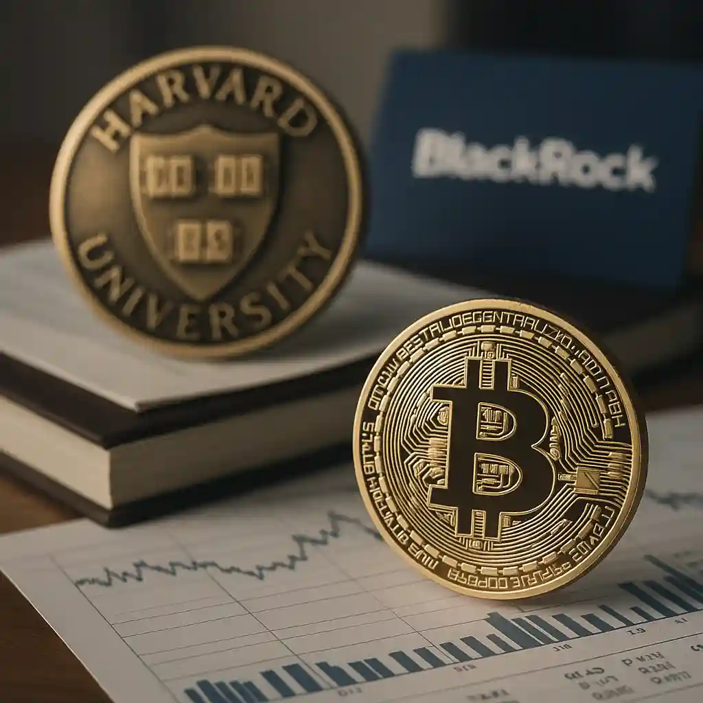 Harvard triples its investment in BlackRock’s Bitcoin ETF, signaling rising institutional interest in digital assets.
