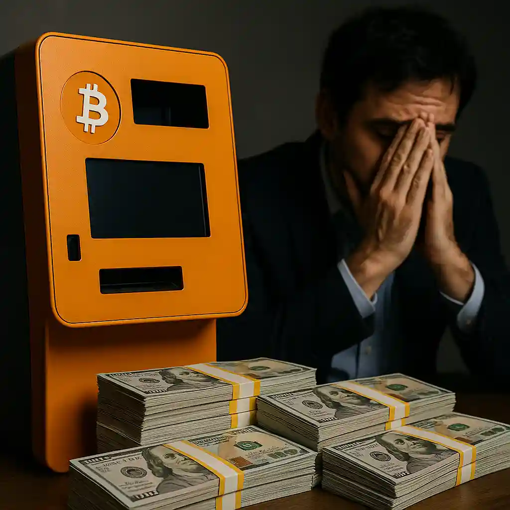 Crypto Dispensers explores potential $100M sale as founder faces federal indictment, shaking U.S. Bitcoin ATM sector.