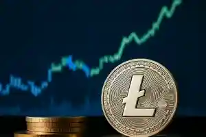 Litecoin jumps 10% as bullish sentiment lifts the cryptocurrency, outperforming major peers.